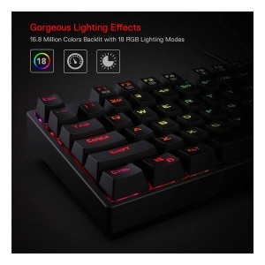 کیبورد گیمینگ مکانیکال با سیم ردراگون مدل SURARA K582 RGB V2